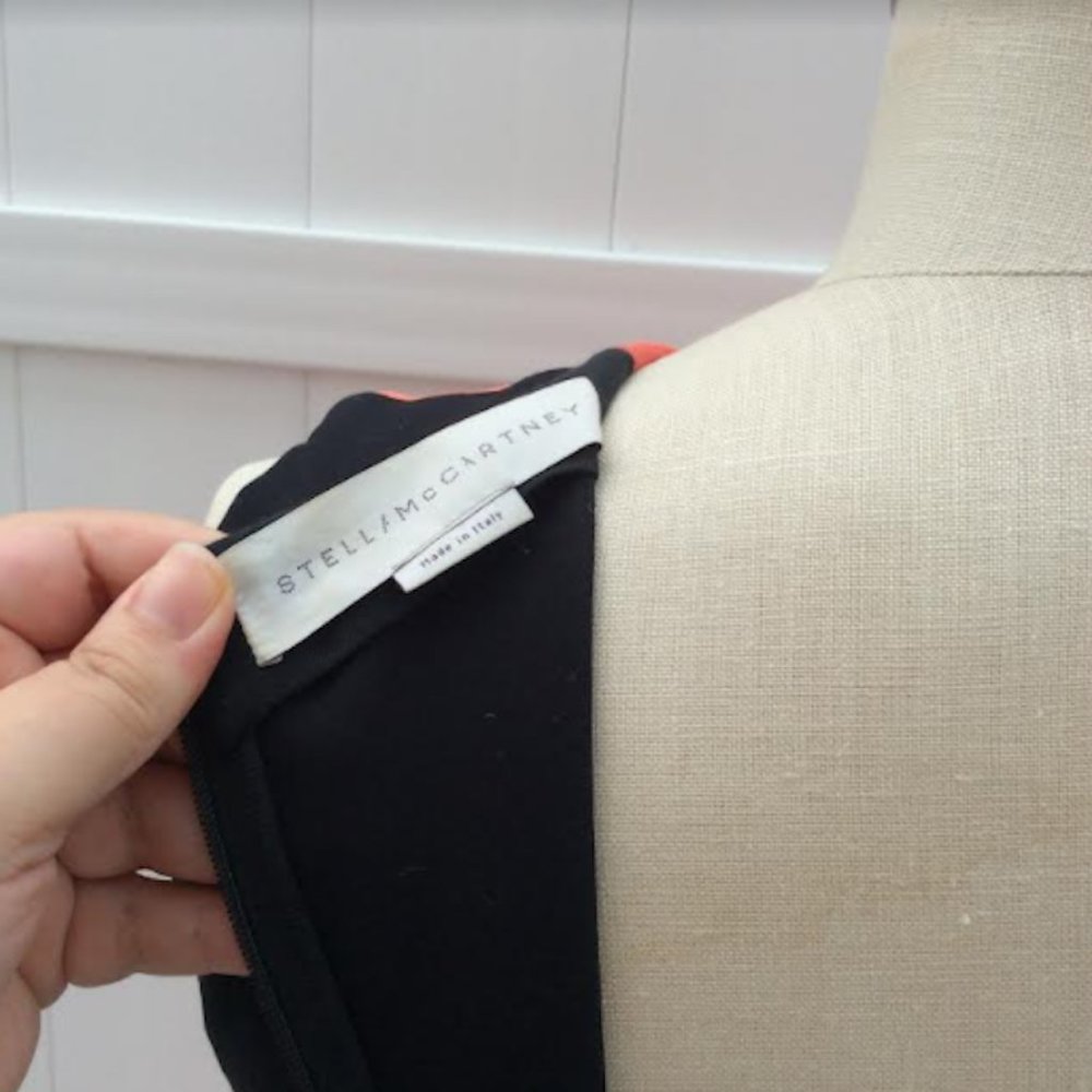Stella McCartney Illusion Dress, Size XS - Picture 7 of 9